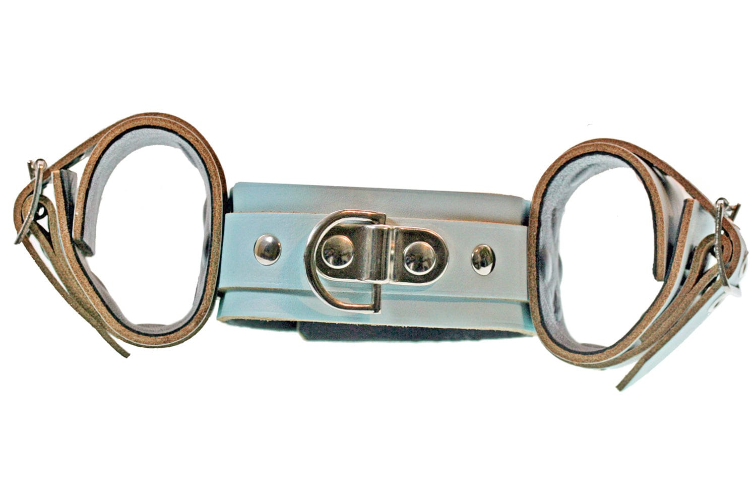 Leather Restraint Collar With Attached Cuffs DISCONTINUED - Sh! Women's Store
