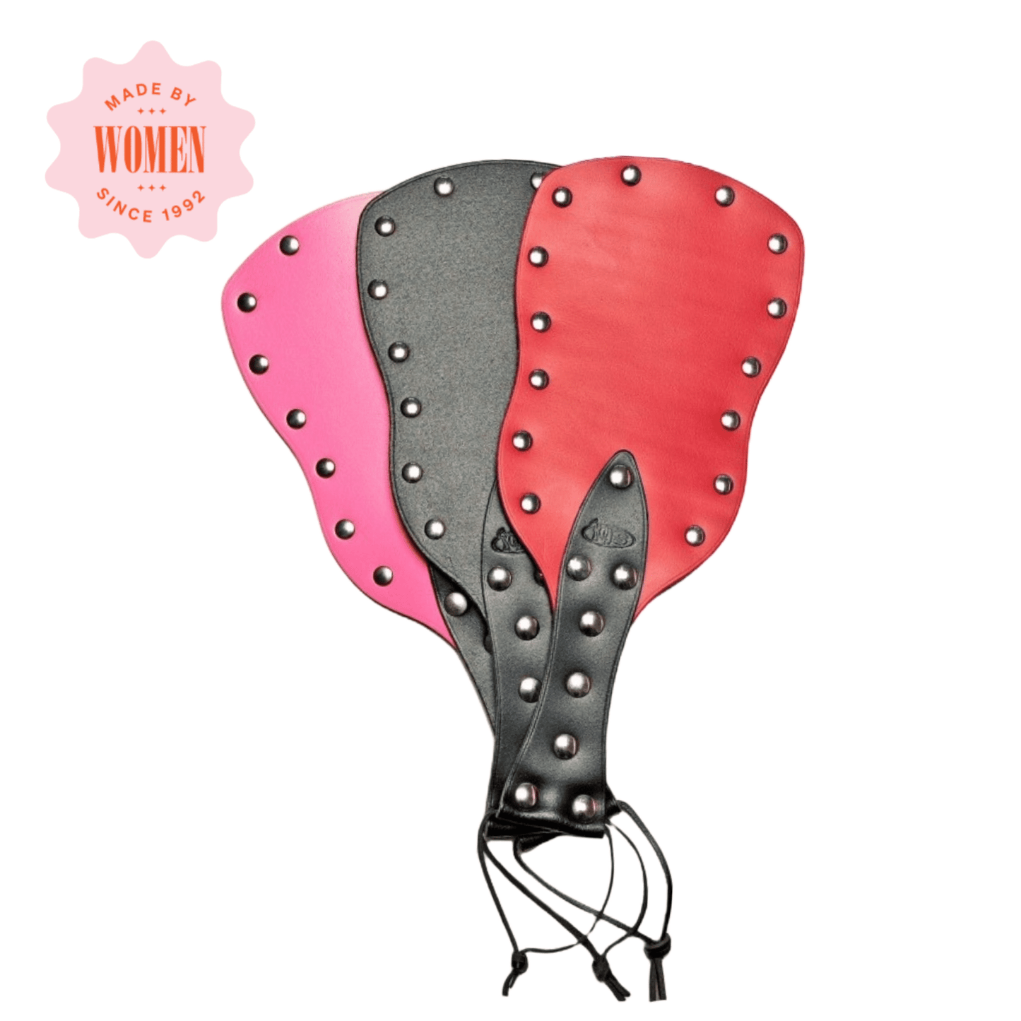 Leather Shaped Spanking Paddle - Sh! Women's Store