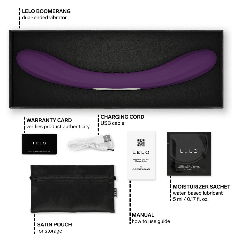 Lelo Boomerang Dual - Ended Vibrator - Sh! Women's Store