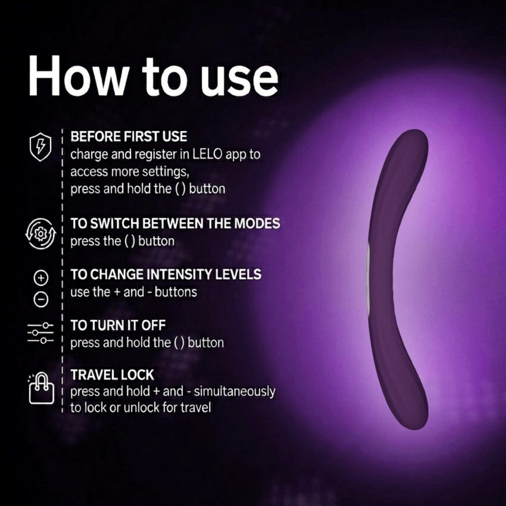 Lelo Boomerang Dual - Ended Vibrator - Sh! Women's Store