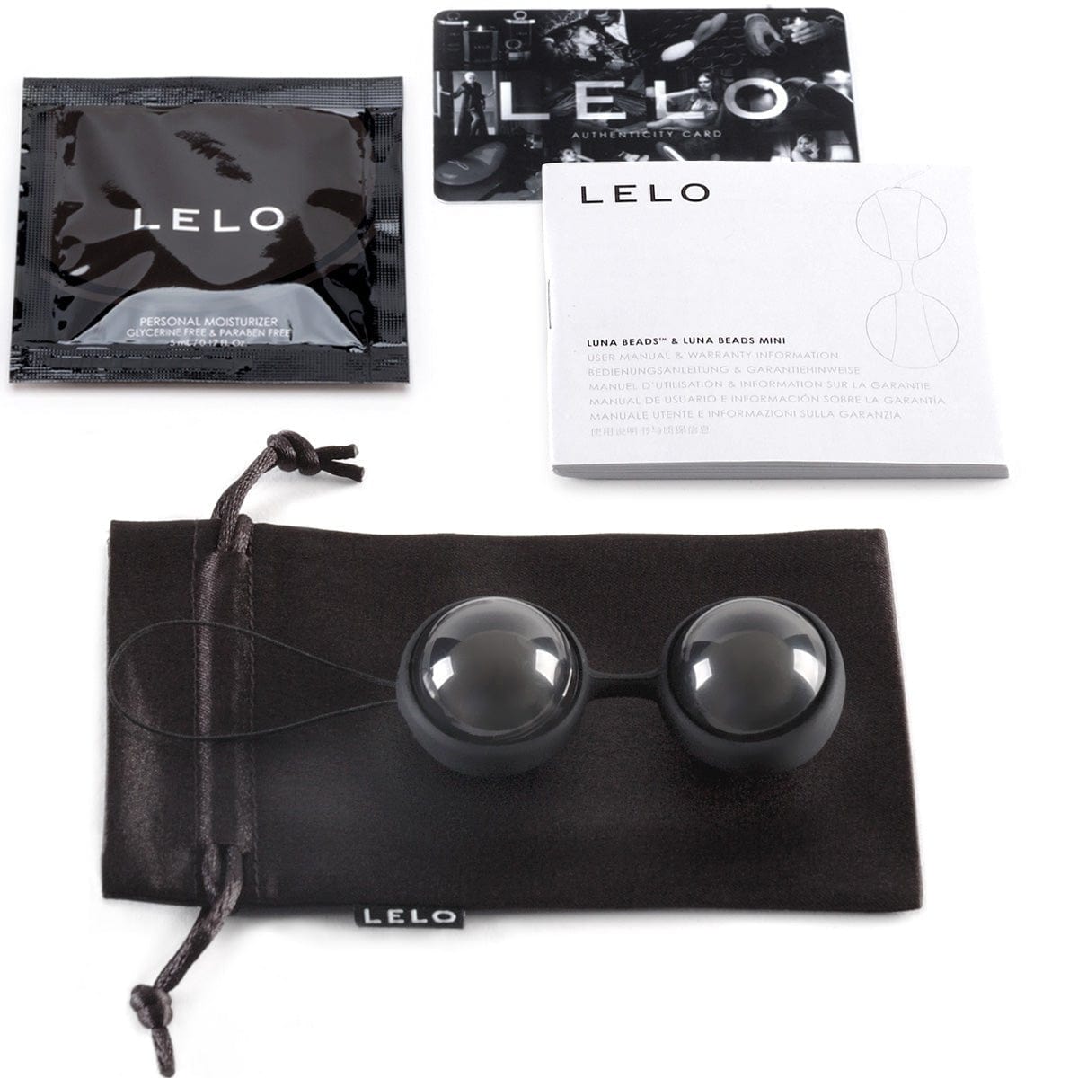 Lelo Luna Beads Noir - Sh! Women's Store