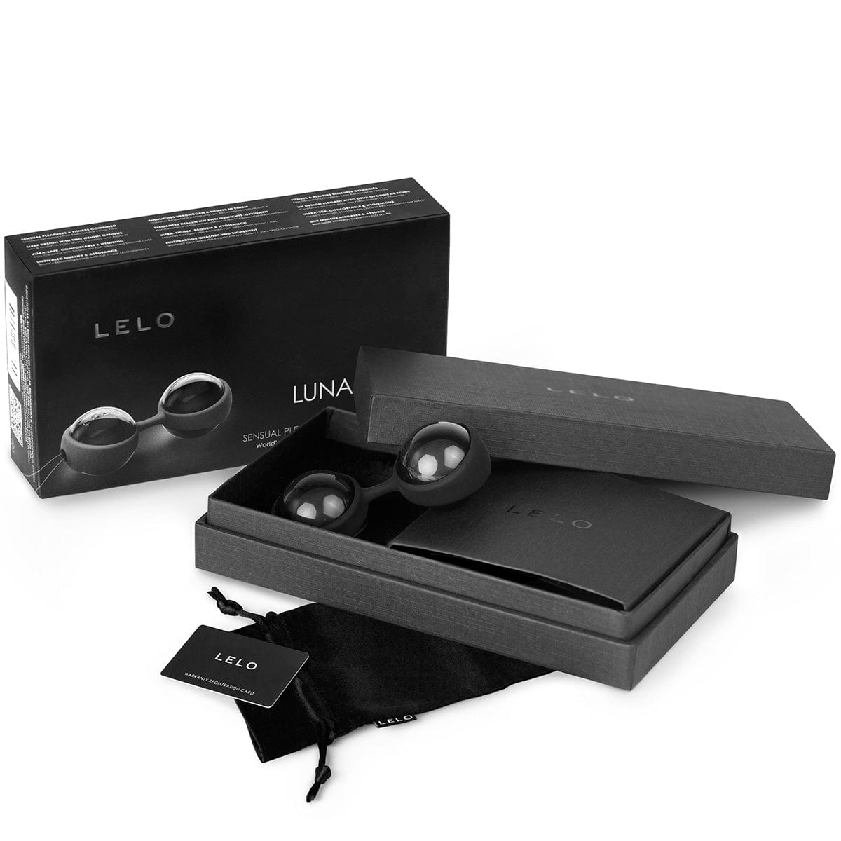 Lelo Luna Beads Noir - Sh! Women's Store