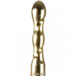 Luxury Whip 18k Gold Dildo Handle DISCONTINUED - Sh! Women's Store