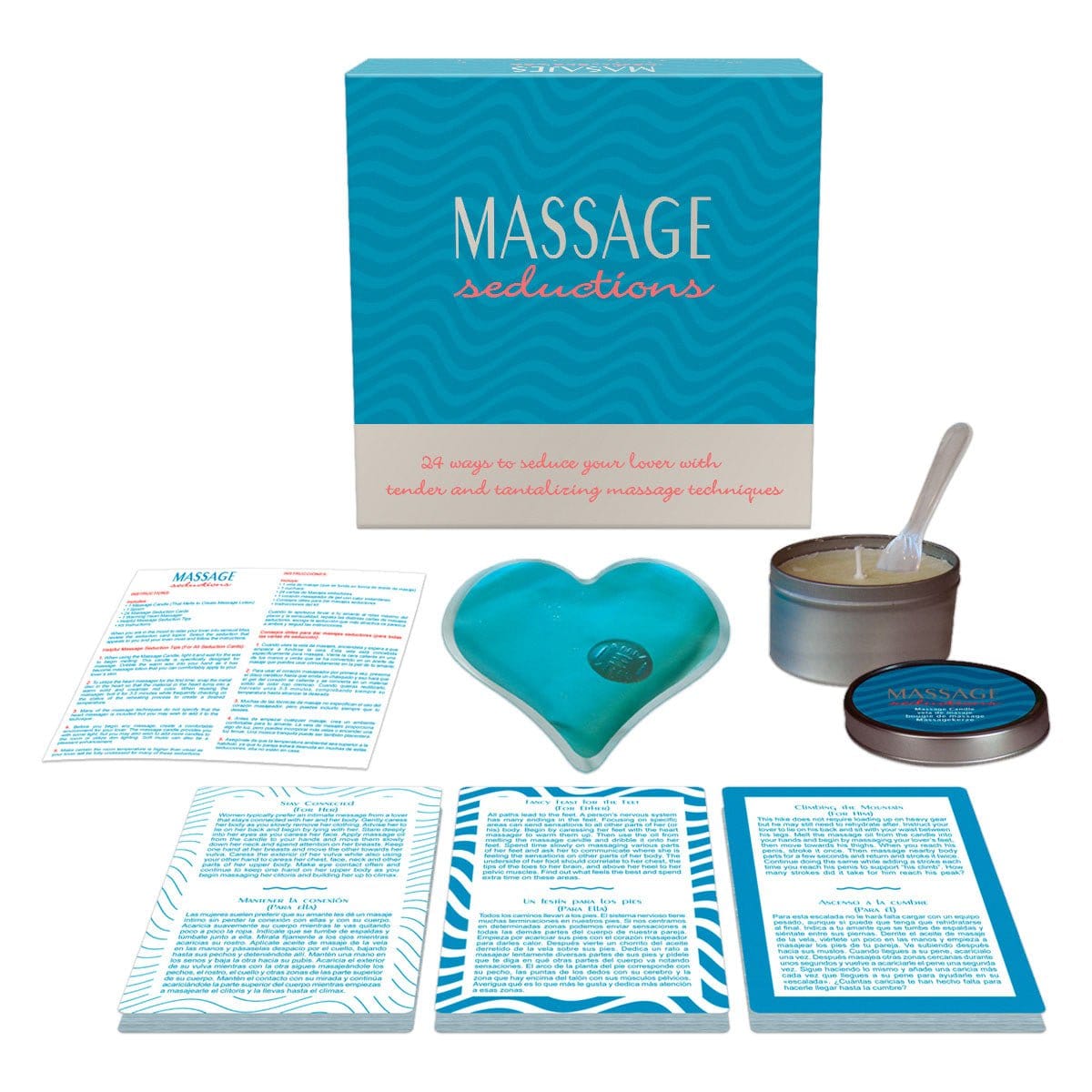 Massage Seductions Game 24 Ways to Seduce Your Lover - Discontinued - Sh! Women's Store
