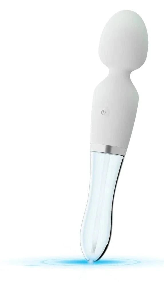 Massage Wand Glass LED Vibrator DISCONTINUED - Sh! Women's Store