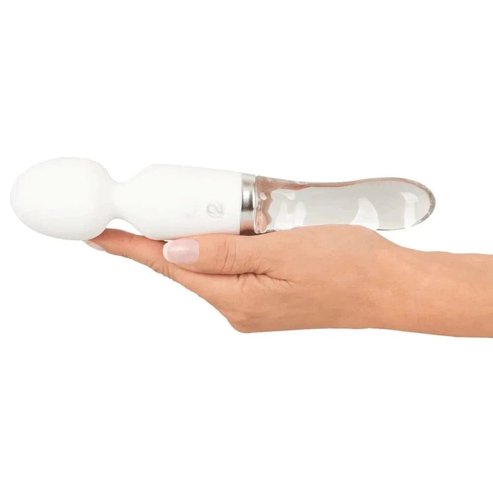Massage Wand Glass LED Vibrator DISCONTINUED - Sh! Women's Store