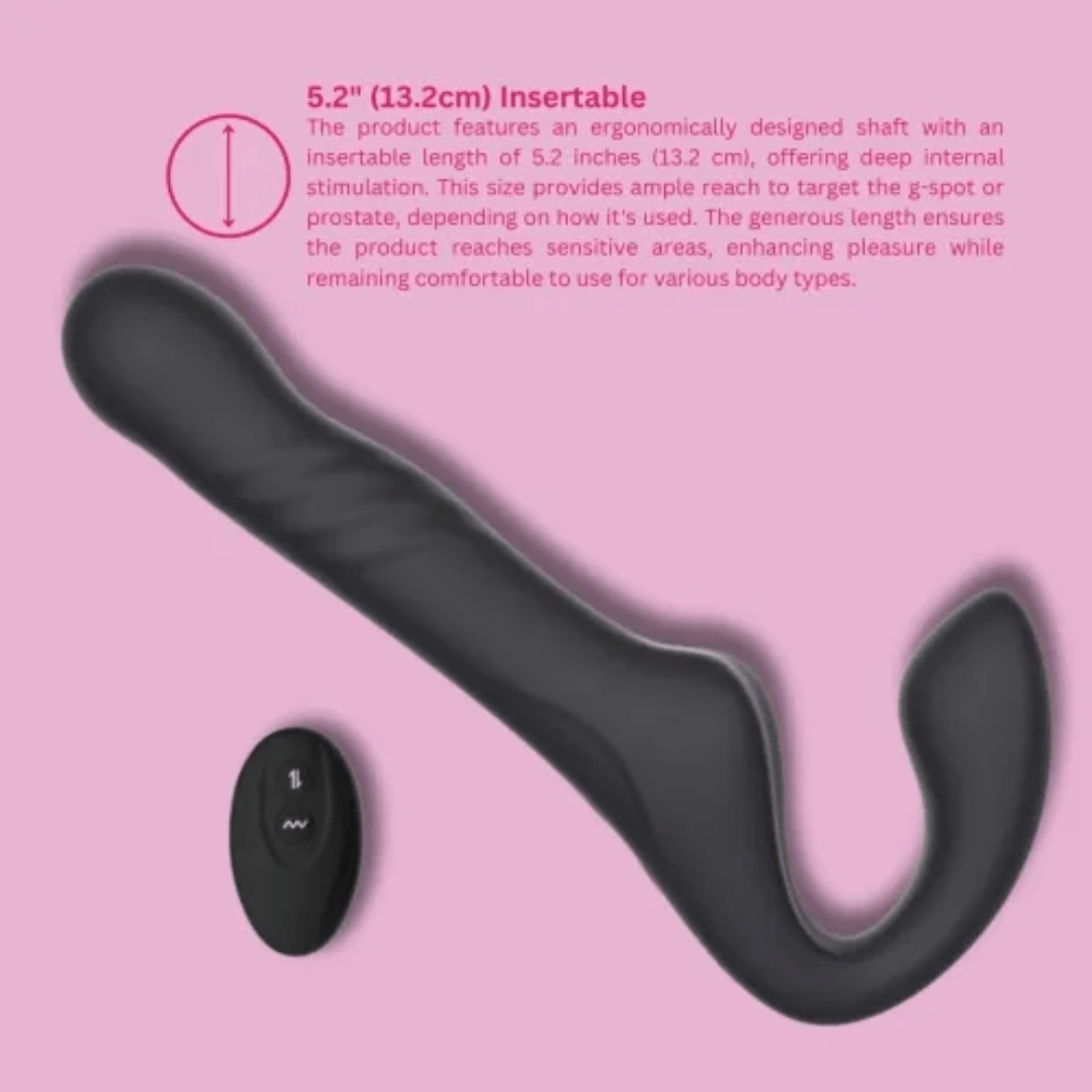 Sh! Women's Store Strapless Dildo Mina Surge Thrusting Strapless