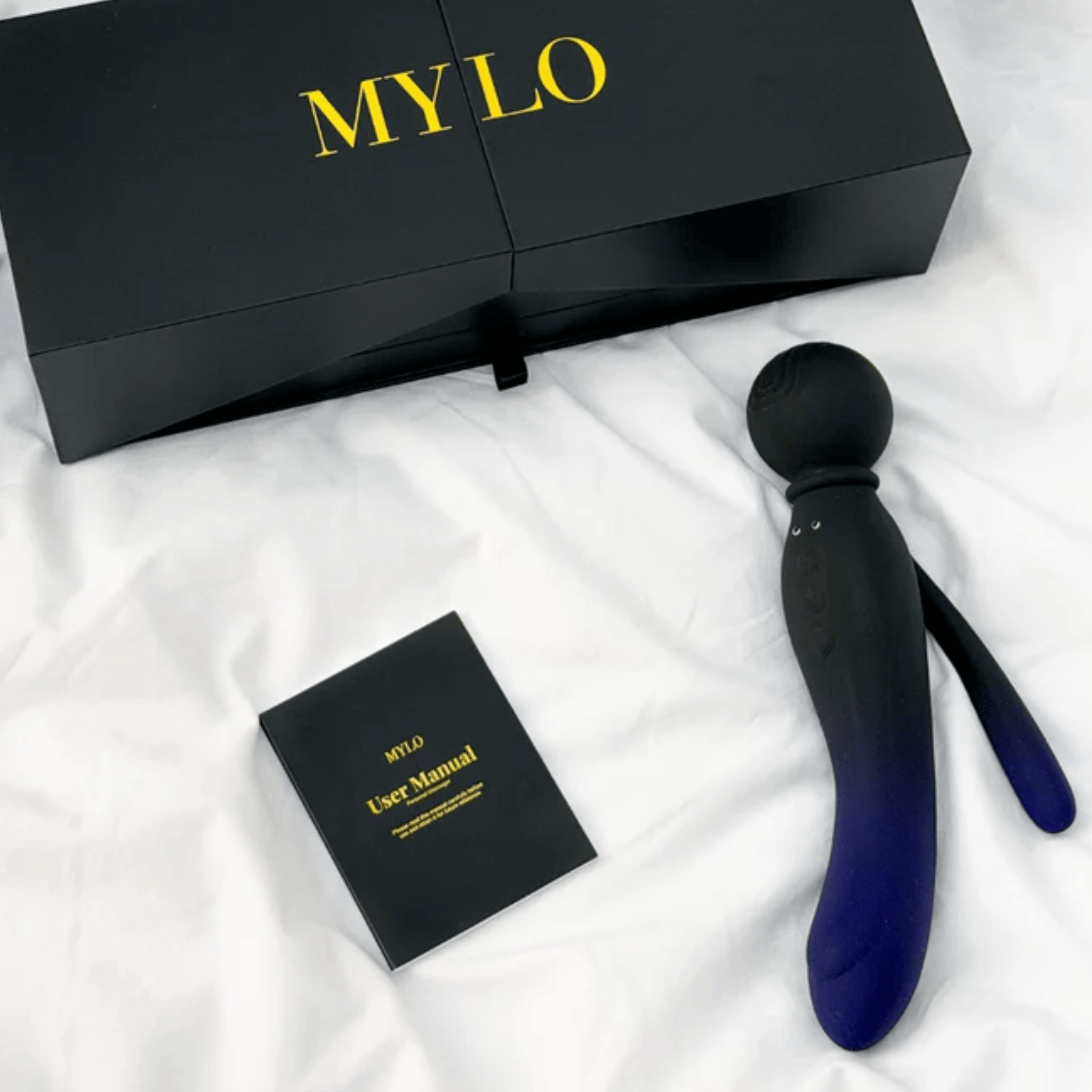 MYLO Luxury 3 - in - 1 Body Wand Massage Vibrator - Sh! Women's Store