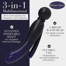 MYLO Luxury 3 - in - 1 Body Wand Massage Vibrator - Sh! Women's Store