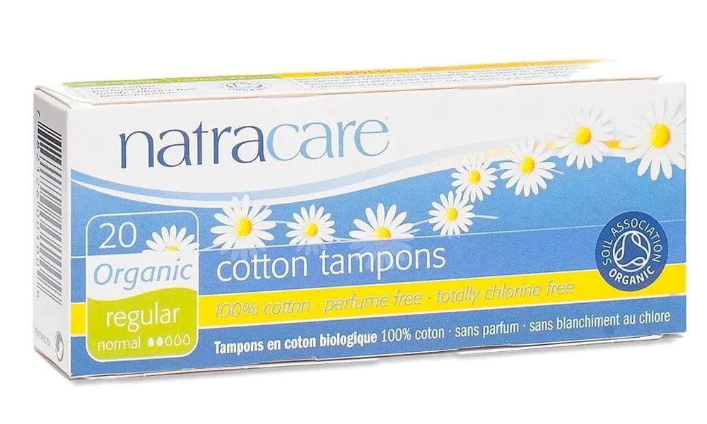 Natracare Organic Tampons Regular Non Applicator DISCONTINUED - Sh! Women's Store