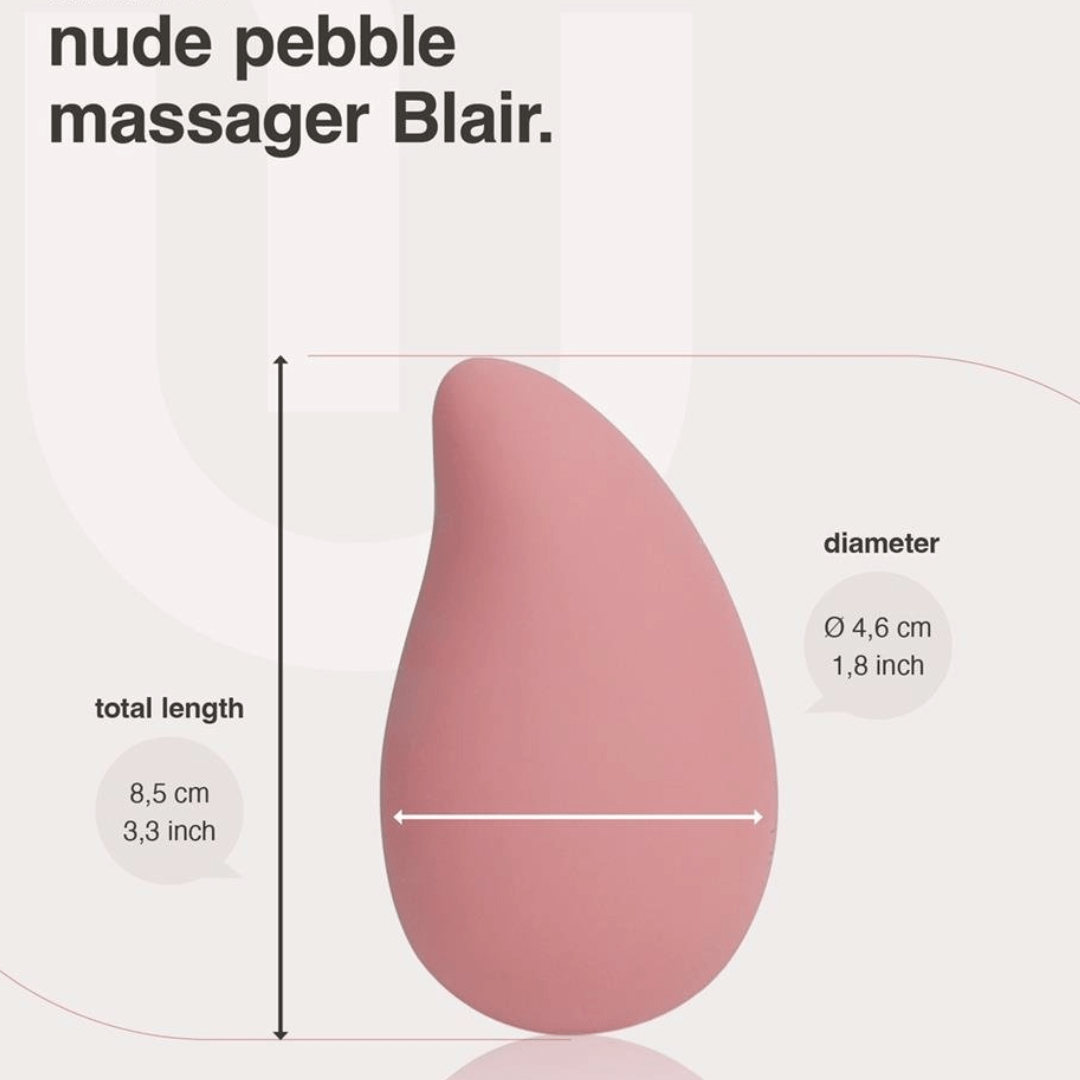 Sh! Women's Store Clitoral Vibrators Nude Blair Pebble Massager