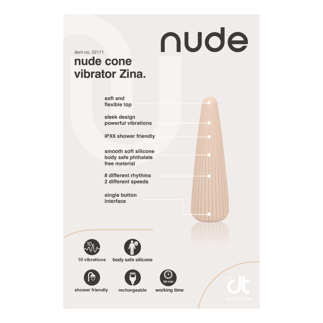 Nude Zina Tapered Ribbed Vibe - Sh! Women's Store