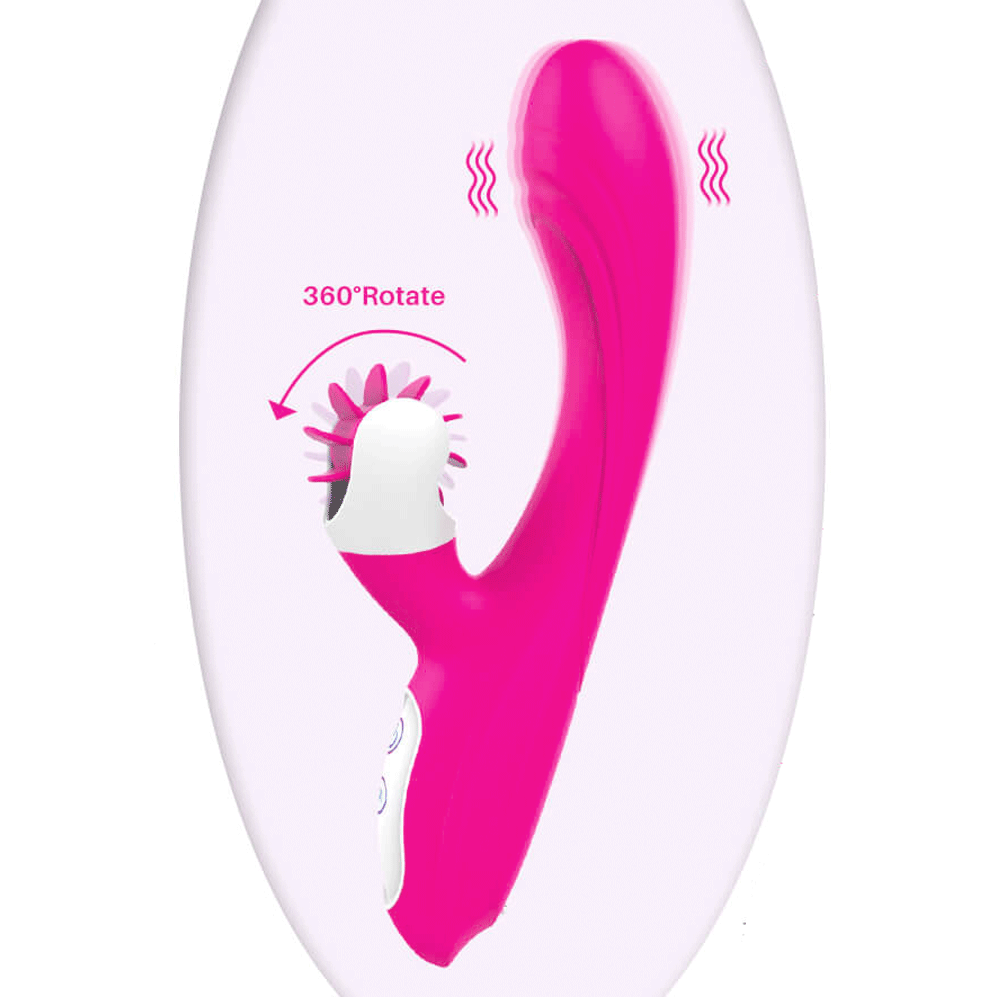 Nymph Clit - Licking Wheel Rabbit Vibe * Discontinued* - Sh! Women's Store