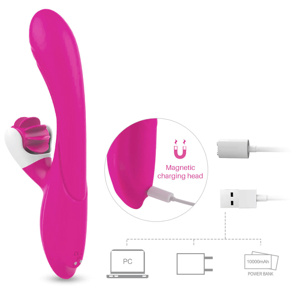 Nymph Clit - Licking Wheel Rabbit Vibe * Discontinued* - Sh! Women's Store