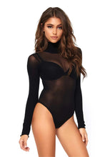 Opaque High Neck Bodysuit DISCONTINUED - Sh! Women's Store