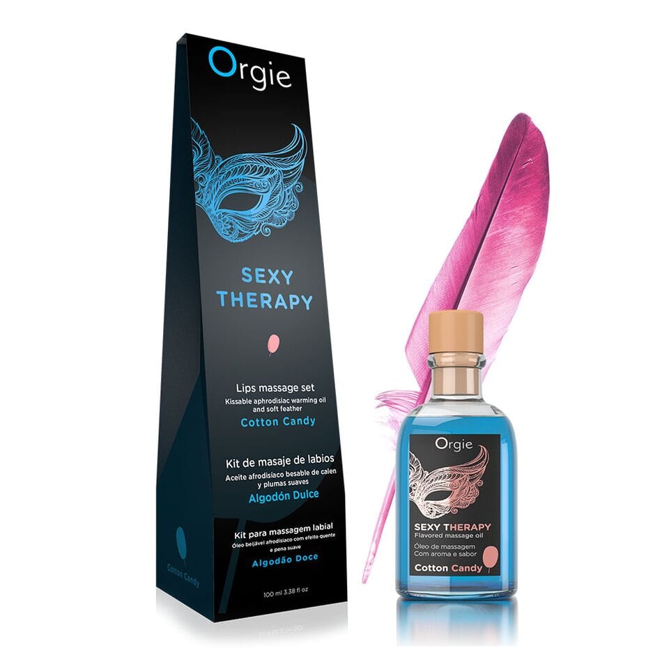 Orgie Lips Aphrodisiac Massage Set DISCONTINUED - Sh! Women's Store