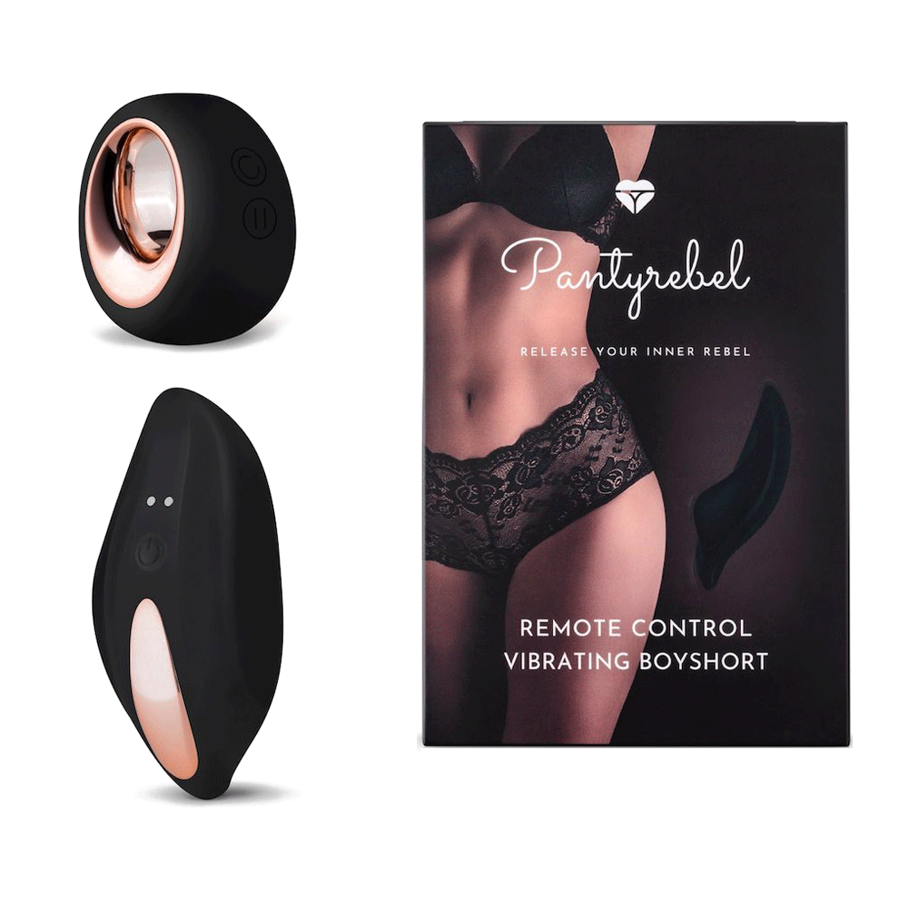 Panty Rebel Vibrating Boy Shorts - Sh! Women's Store