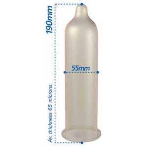 Pasante Large Condoms DISCONTINUED - Sh! Women's Store