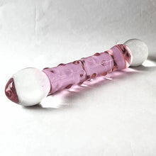 Pink Textured G - Spot Glass Dildo - Sh! Women's Store