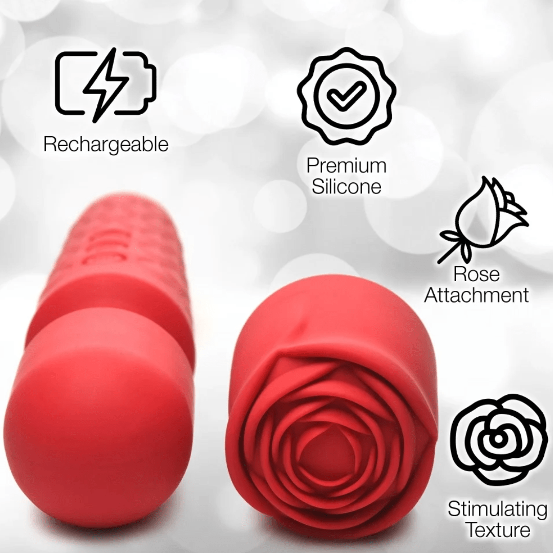Pleasure Rose Wand Massager - Discontinued - Sh! Women's Store