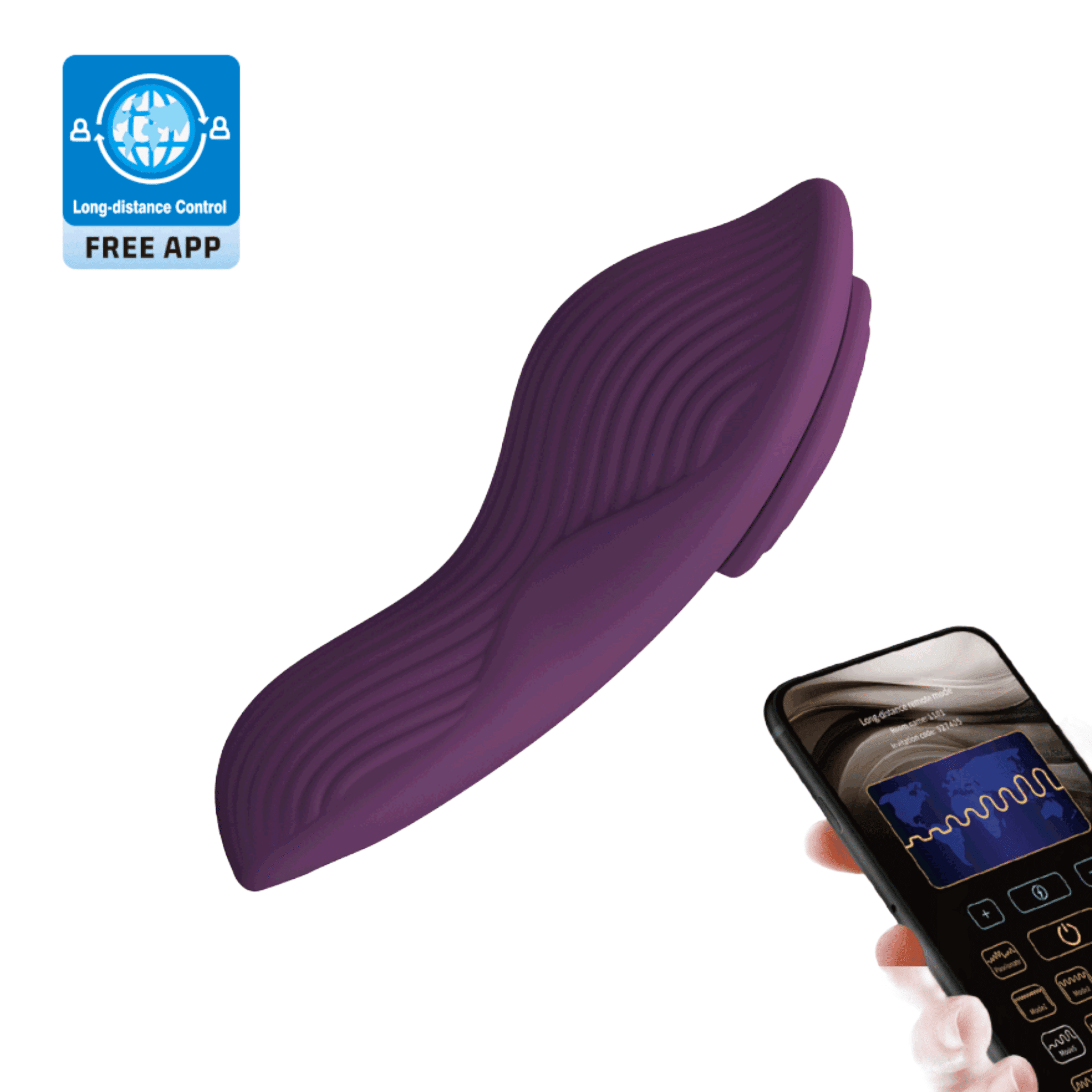 Pretty Love Mane App Control Wearable Panty Vibrator - Sh! Women's Store