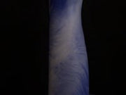 Honey 2 Marbled Blue & White Dildo 