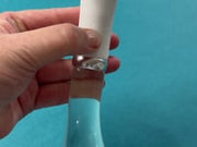 Double G-Spot Glass & Silicone Vibrator