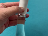 Double G-Spot Glass & Silicone Vibrator