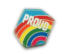 Proud Rainbow Enamel Pin - Sh! Women's Store
