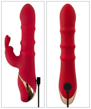 Rabbit Vibrator with 3 Moving Rings - Sh! Women's Store