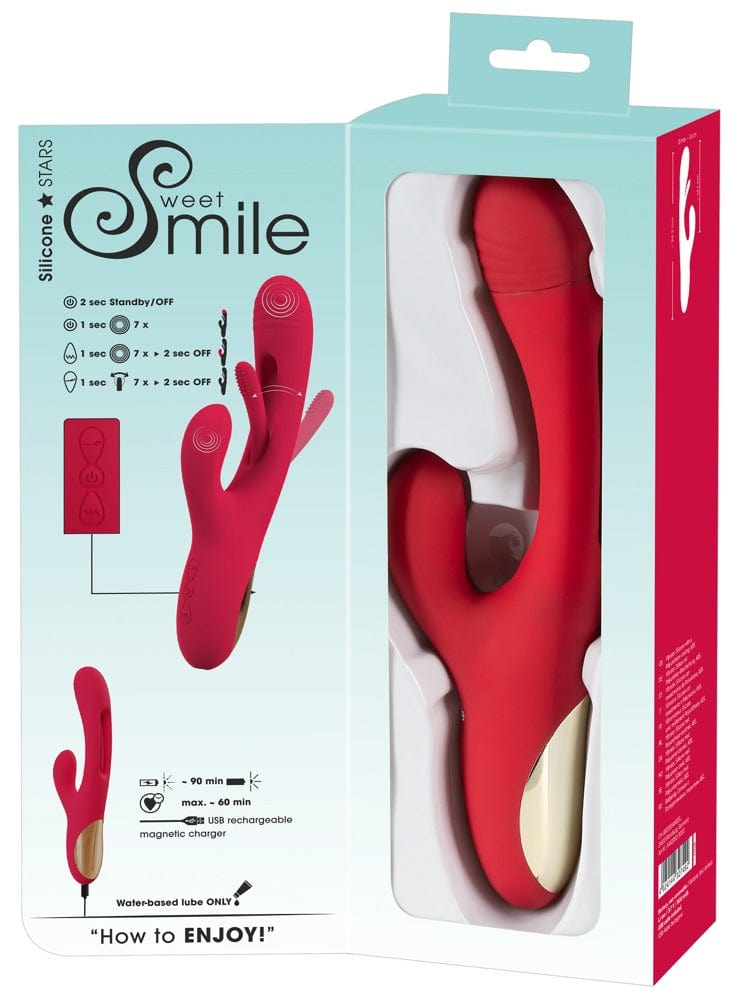 Rabbit Vibrator with G - Spot Flicker Stimulation - Sh! Women's Store