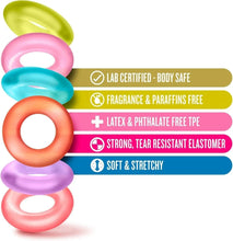 Rainbow Cock Ring 6 - Pack - Sh! Women's Store