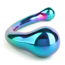 Rainbow Curvy G - Spot Steel Double Dildo - Sh! Women's Store