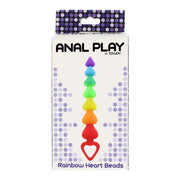 Rainbow Heart Anal Beads - Sh! Women's Store