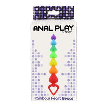 Rainbow Heart Anal Beads - Sh! Women's Store
