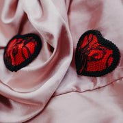 Red Lace Heart Pasties - Sh! Women's Store