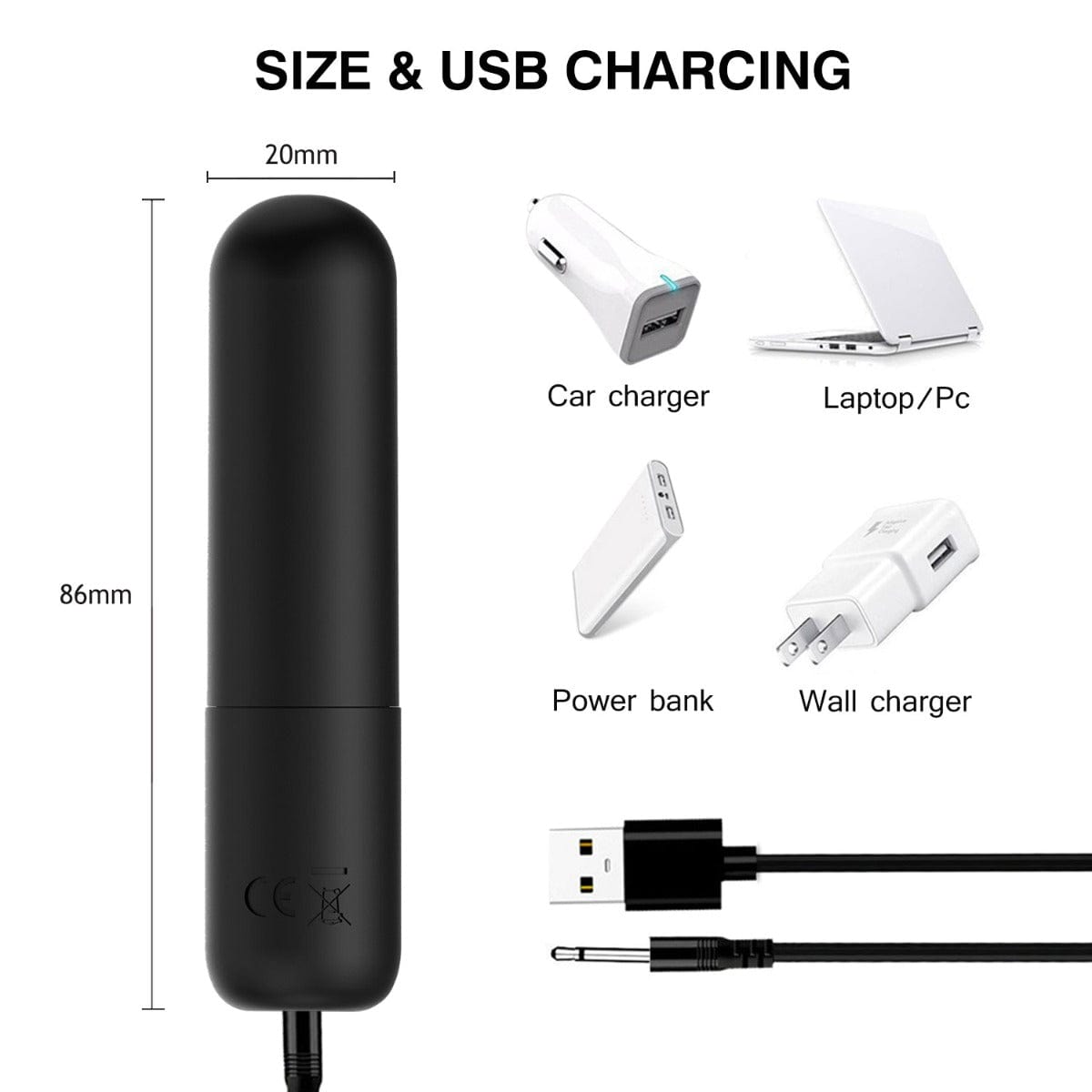 Remote Control Black Bullet Vibe *Discontinued* - Sh! Women's Store