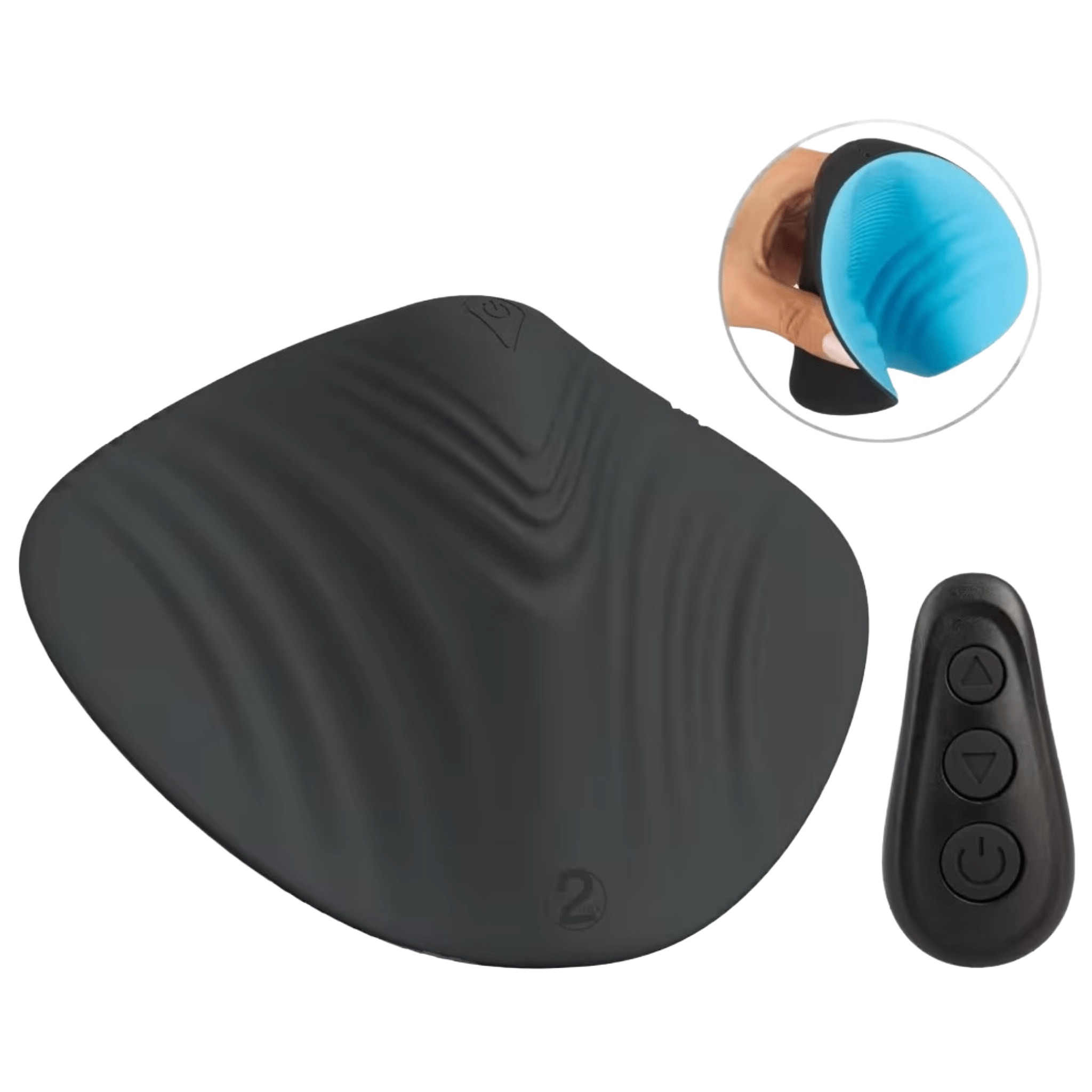 Sh! Women's Store Couple's Vibrator Remote Control Vibrating Lay-On Pad