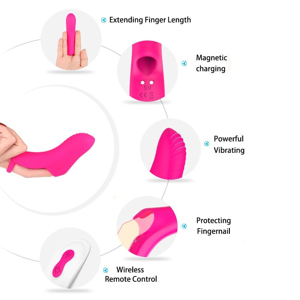 Remote Extending Finger Vibe *Discontinued* - Sh! Women's Store