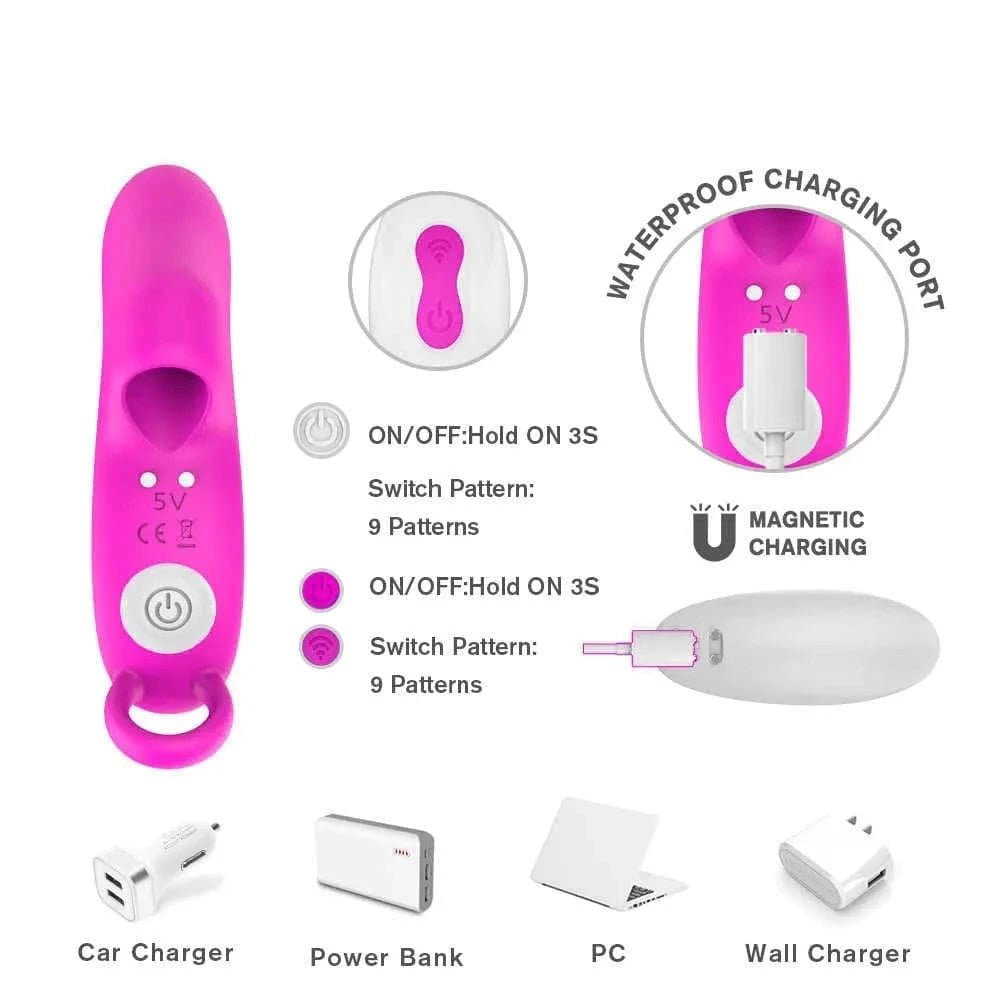 Remote Extending Finger Vibe *Discontinued* - Sh! Women's Store