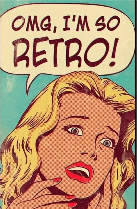 Retro Magnet: OMG I'm So Retro DISCONTINUED - Sh! Women's Store