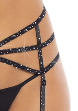 Rhinestone Strappy Garter Belt DISCONTINUED - Sh! Women's Store