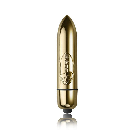 Rocks Off Bullet Vibrator GOLD CHAMPAGNE Rocks Off RO-80 Bullet Vibrator