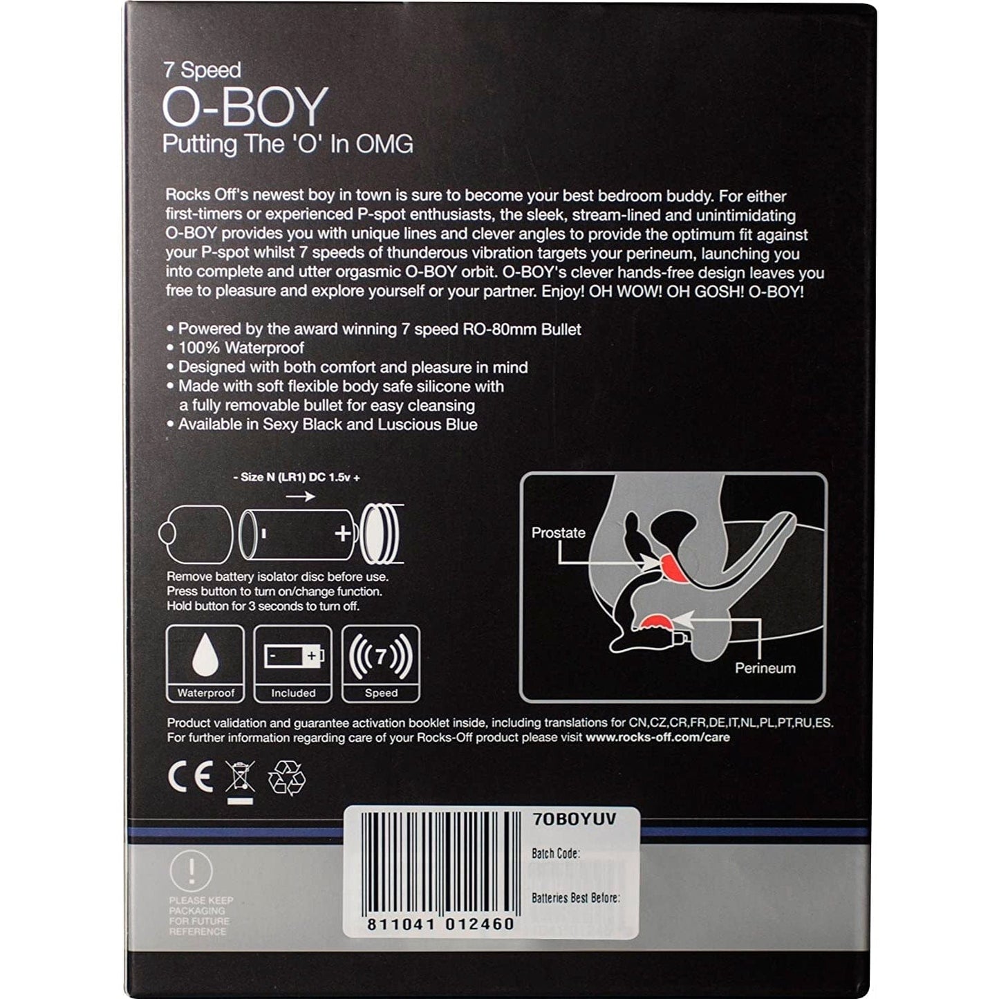 Rocks Off O - Boy Prostate Massager - Sh! Women's Store