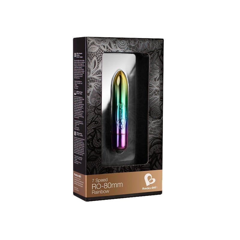 Rocks Off RO - 80 Rainbow Bullet - Sh! Women's Store