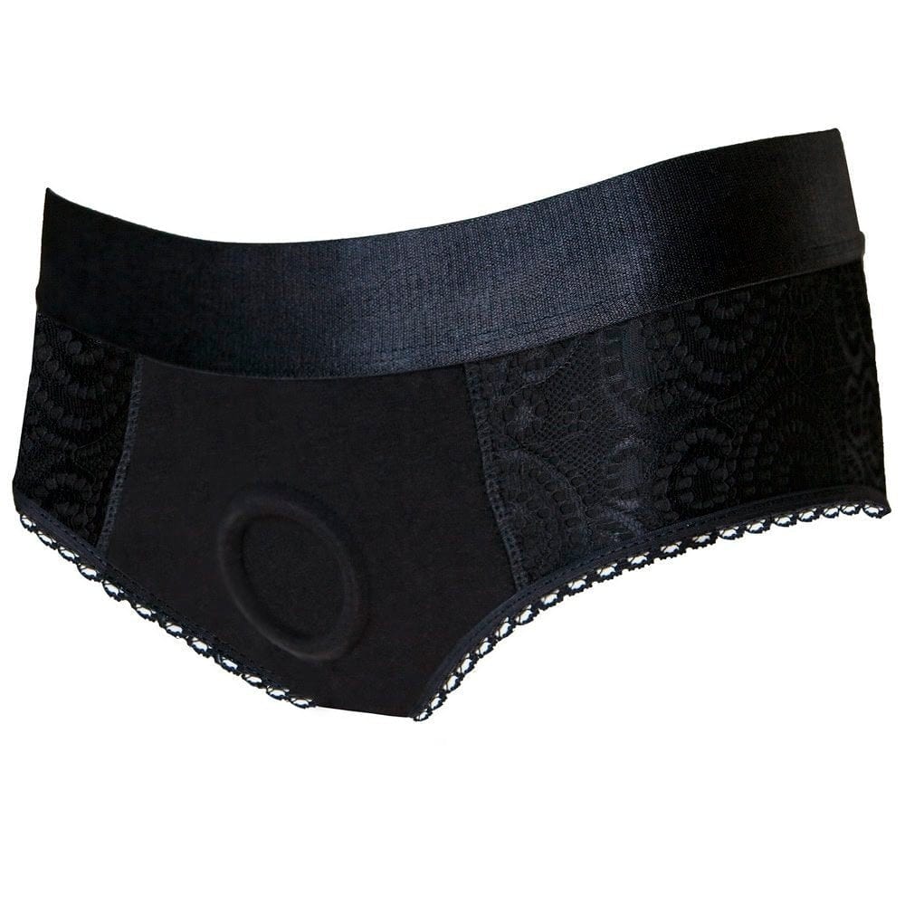 Rodeoh Crotchless Strap - On Panty Briefs DISCONTINUED - Sh! Women's Store