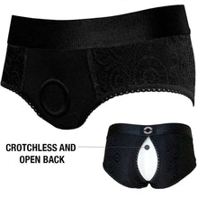 Rodeoh Crotchless Strap - On Panty Briefs DISCONTINUED - Sh! Women's Store