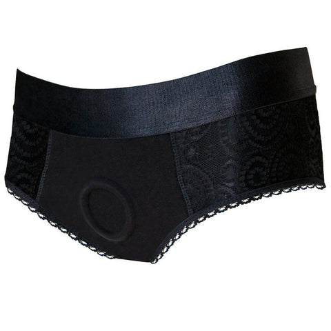RodeoH Fabric Strap-On Harness Rodeoh Crotchless Strap-On Panty Briefs