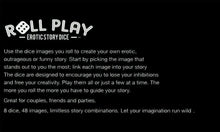 Roll Play Erotic Story Dice DISCONTINUED - Sh! Women's Store