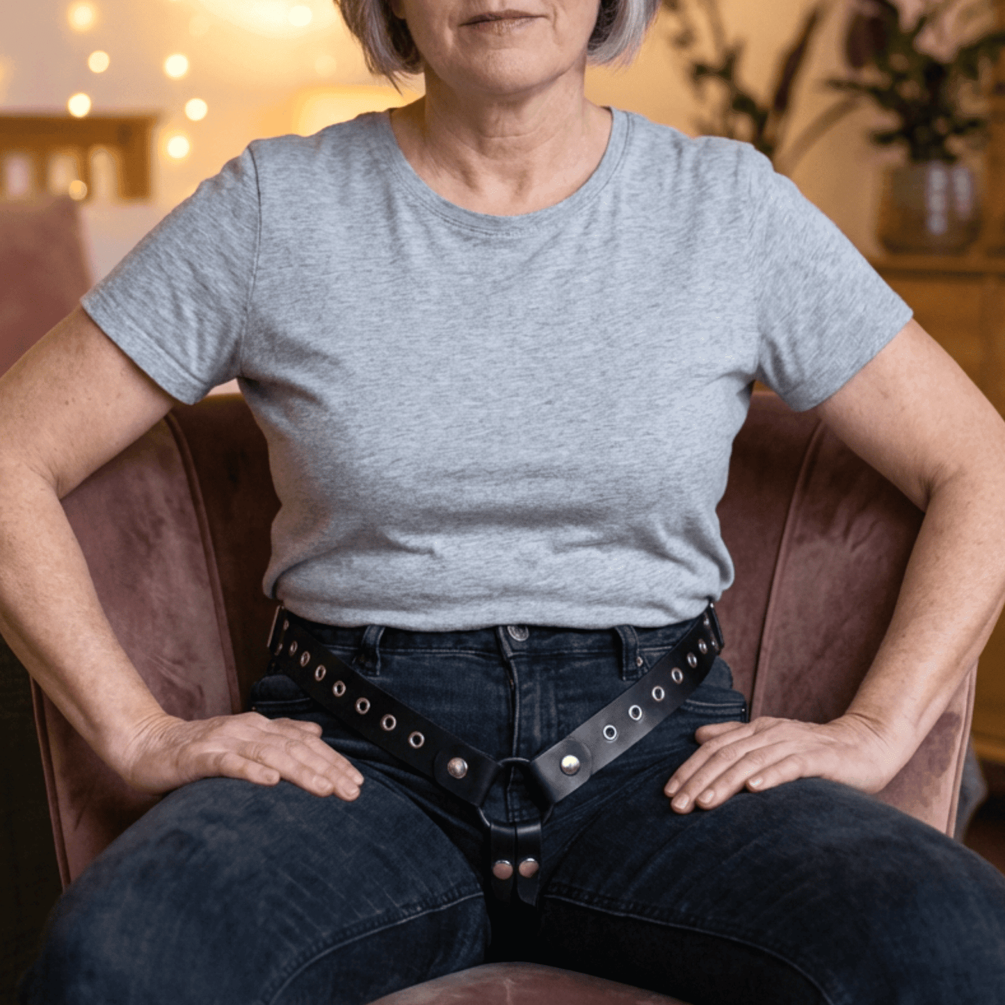 Rubber Classic Strap On Harness - Sh! Women's Store